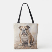 Bulldoge Tasche (Rückseite)