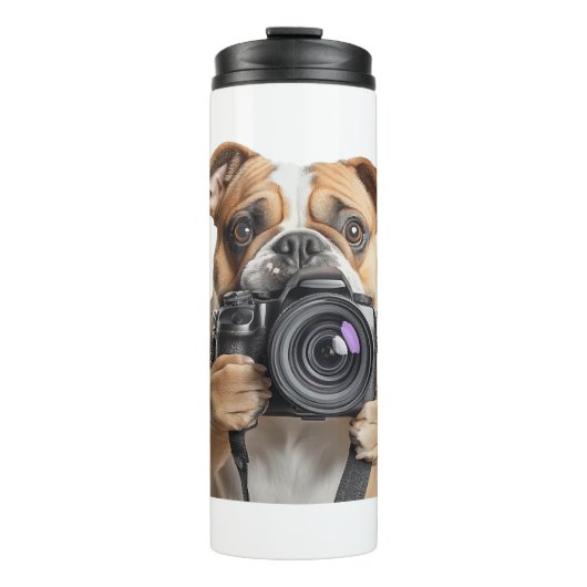 Bulldogg Thermosbecher (Vorderseite)