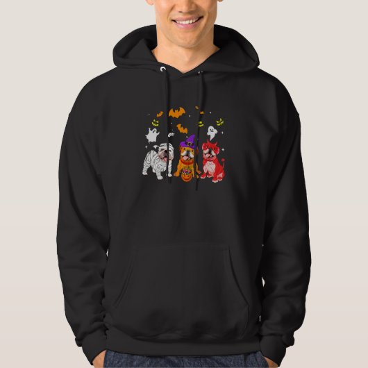 Bulldogge 1 hoodie (Vorderseite)