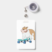 Bulldogge Ausweis (Front with Retractable)