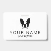 Bulldogge Ausweis (Back)