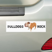 Bulldogge Autoaufkleber (Auf Auto)