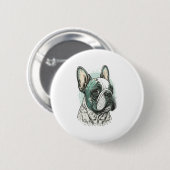 Bulldogge Button (Vorne & Hinten)
