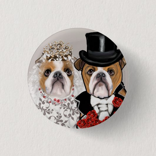 Bulldogge button (Vorderseite)