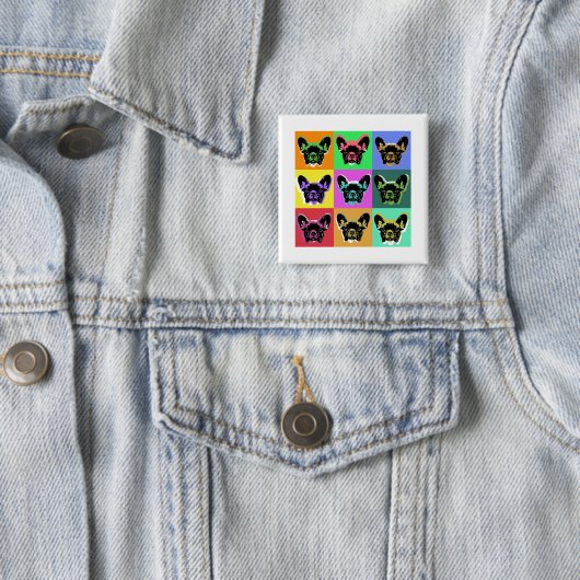 Bulldogge Button (Beispiel)