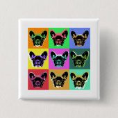 Bulldogge Button (Vorderseite)