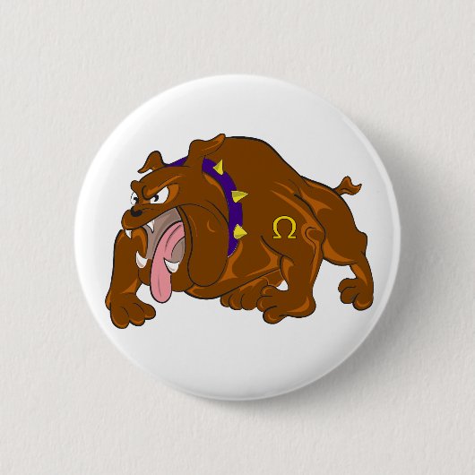 Bulldogge Button (Vorderseite)