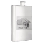 Bulldogge Flachmann (Rechts)