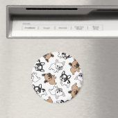 Bulldogge, französisches Zubehör Magnet (In Situ (Geschirrspüler))