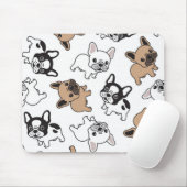 Bulldogge, französisches Zubehör Mousepad (Mit Mouse)