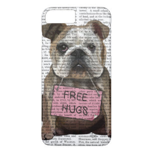 Bulldogge geben Umarmungen frei iPhone 8 Plus/7 Plus Hülle