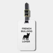 Bulldogge Gepäckanhänger (Vorderseite vertikal)