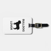 Bulldogge Gepäckanhänger (Vorderseite horizontal)