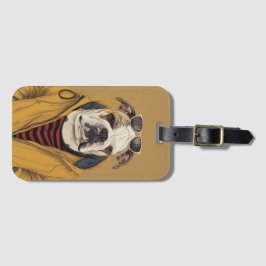 Bulldogge Gepäckanhänger