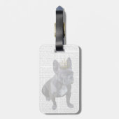 Bulldogge Gepäckanhänger (Rückseite vertikal)