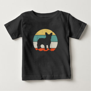 Bulldogge Geschenk Mädchen Kinder Franz Bulldogg Baby T-shirt