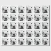 Bulldogge Geschenkpapier (Flach)