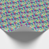 Bulldogge Geschenkpapier (Ecke)