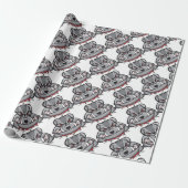 Bulldogge Geschenkpapier (Ungerollt)