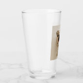 Bulldogge Glas (Rechts)