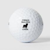 Bulldogge Golfball (Vorderseite)