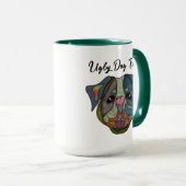 Bulldogge, hässliche Tasse (VorderseiteRechts)