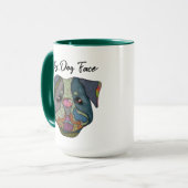 Bulldogge, hässliche Tasse (Vorderseite Links)