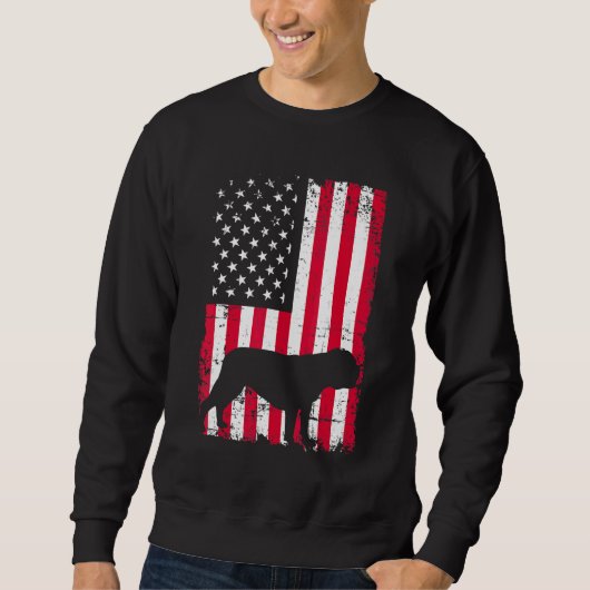 Bulldogge Hund 2 Sweatshirt (Vorderseite)