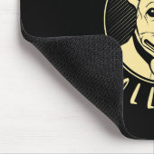 Bulldogge Ich brauche nur ein Follower Mousepad (Ecke)