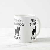 Bulldogge Kaffeetasse (VorderseiteRechts)