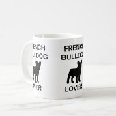 Bulldogge Kaffeetasse (Vorderseite Links)