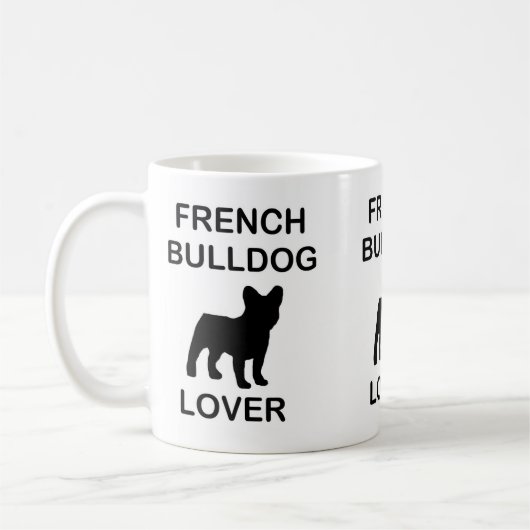 Bulldogge Kaffeetasse (Links)
