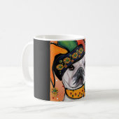 Bulldogge kaffeetasse (Vorderseite Links)