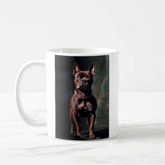 Bulldogge Kaffeetasse (Links)
