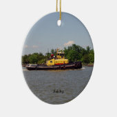 Bulldogge Keramik Ornament (Rechts)