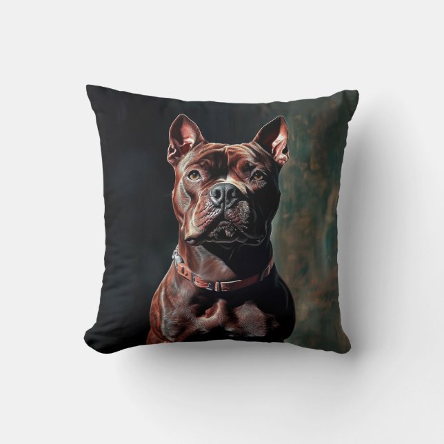 Bulldogge Kissen (Vorderseite)