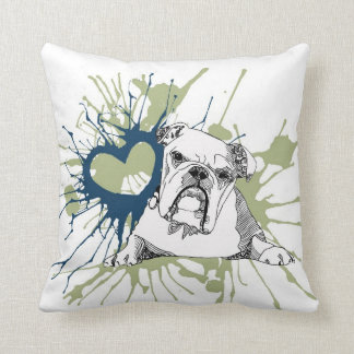 Bulldogge Kissen