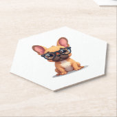 Bulldogge-Kopie Untersetzer (angewinkelt)