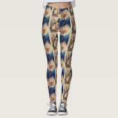 Bulldogge Leggings (Vorderseite)