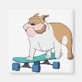 Bulldogge Magnet (Vorne)