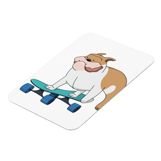 Bulldogge Magnet (Linke Seite)