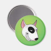 Bulldogge Magnet (Vorderseite/Rückseite)