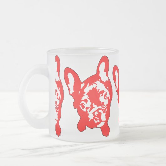 Bulldogge Mattglastasse (Links)