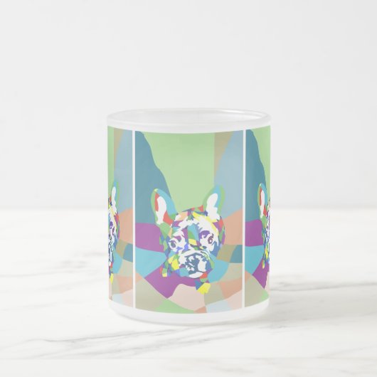 Bulldogge Mattglastasse (Mittel)