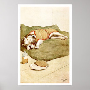 Bulldogge mit einer mysteriösen Krankheit Poster