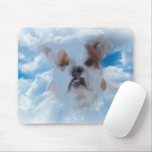 Bulldogge mit Himmelswolken Mousepad (Mit Mouse)