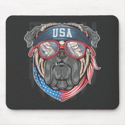 Bulldogge Mousepad (Vorne)