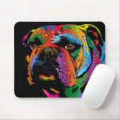 Bulldogge Mousepad (Mit Mouse)