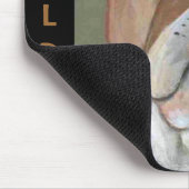 Bulldogge mousepad (Ecke)