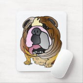 Bulldogge Mousepad (Mit Mouse)